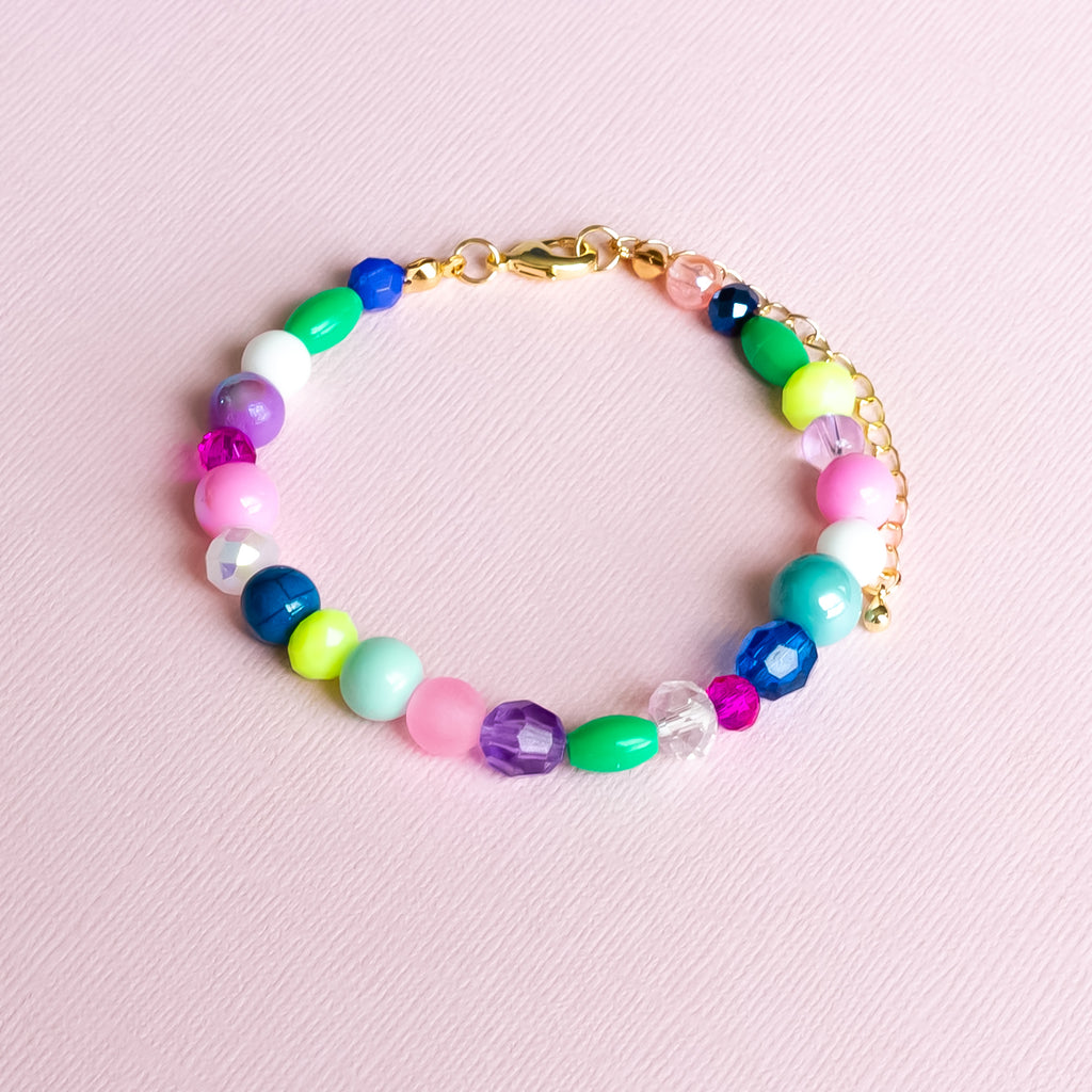Rainbow Beaded Bracelet